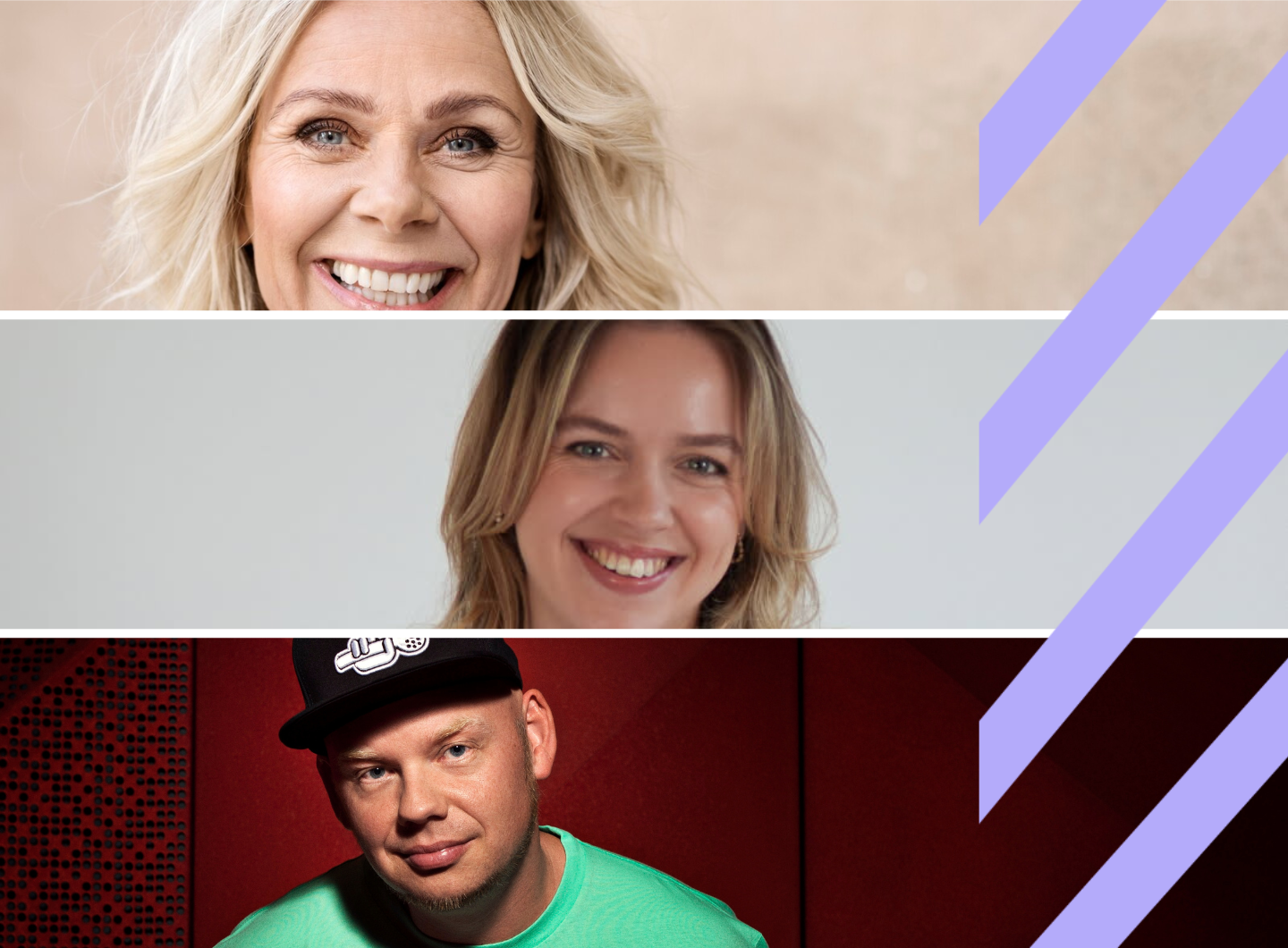 Talk, Paneldebat og Rap med Anne Glad, Louise Bjerre og Per Vers