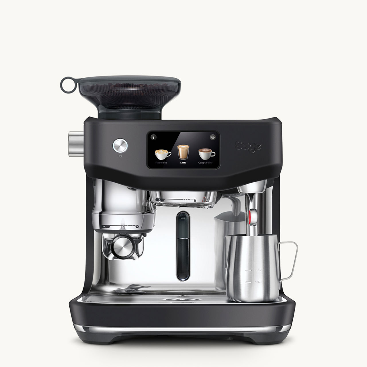 Sage The Oracle™ Jet Espressomaskine, Black Truffle 1000X1000