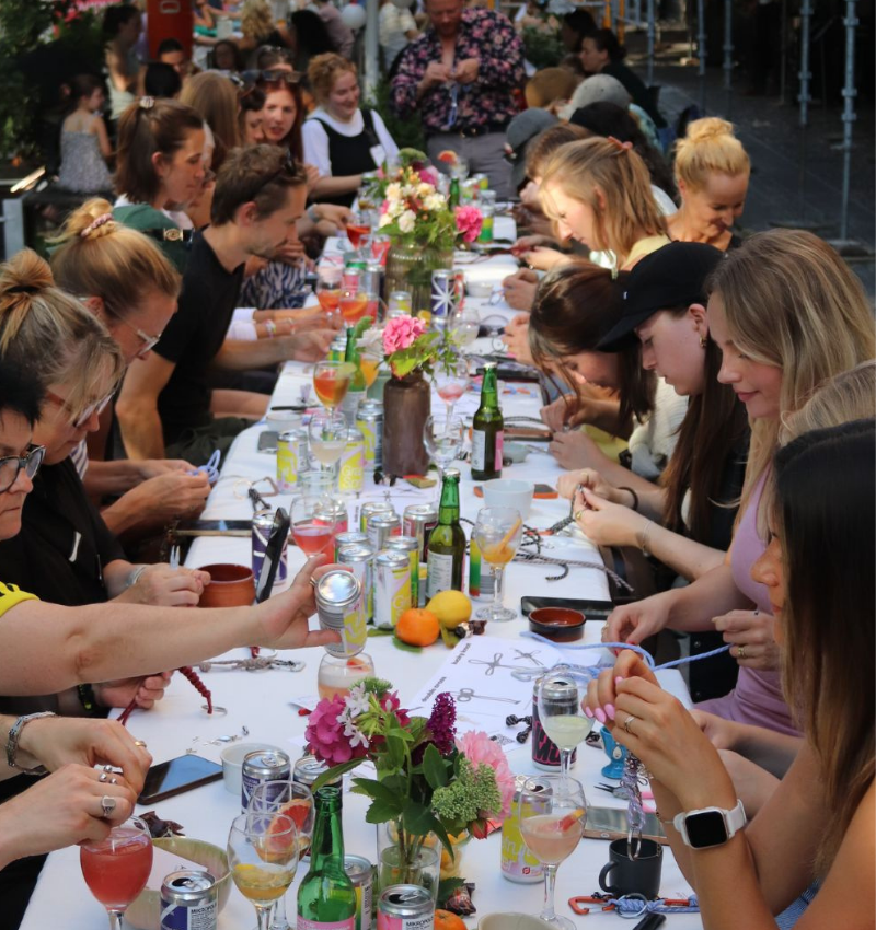 Cocktails and keychains