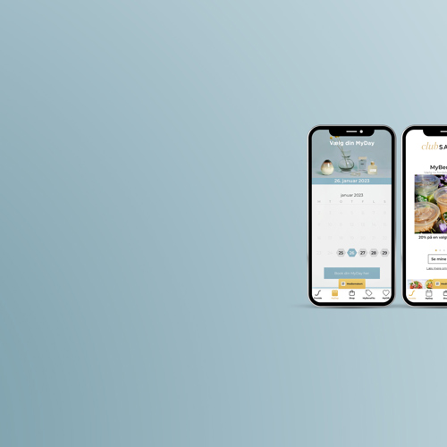 Telefon App Club Salling Done