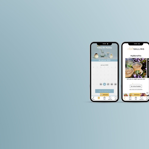 Telefon App Club Salling Done
