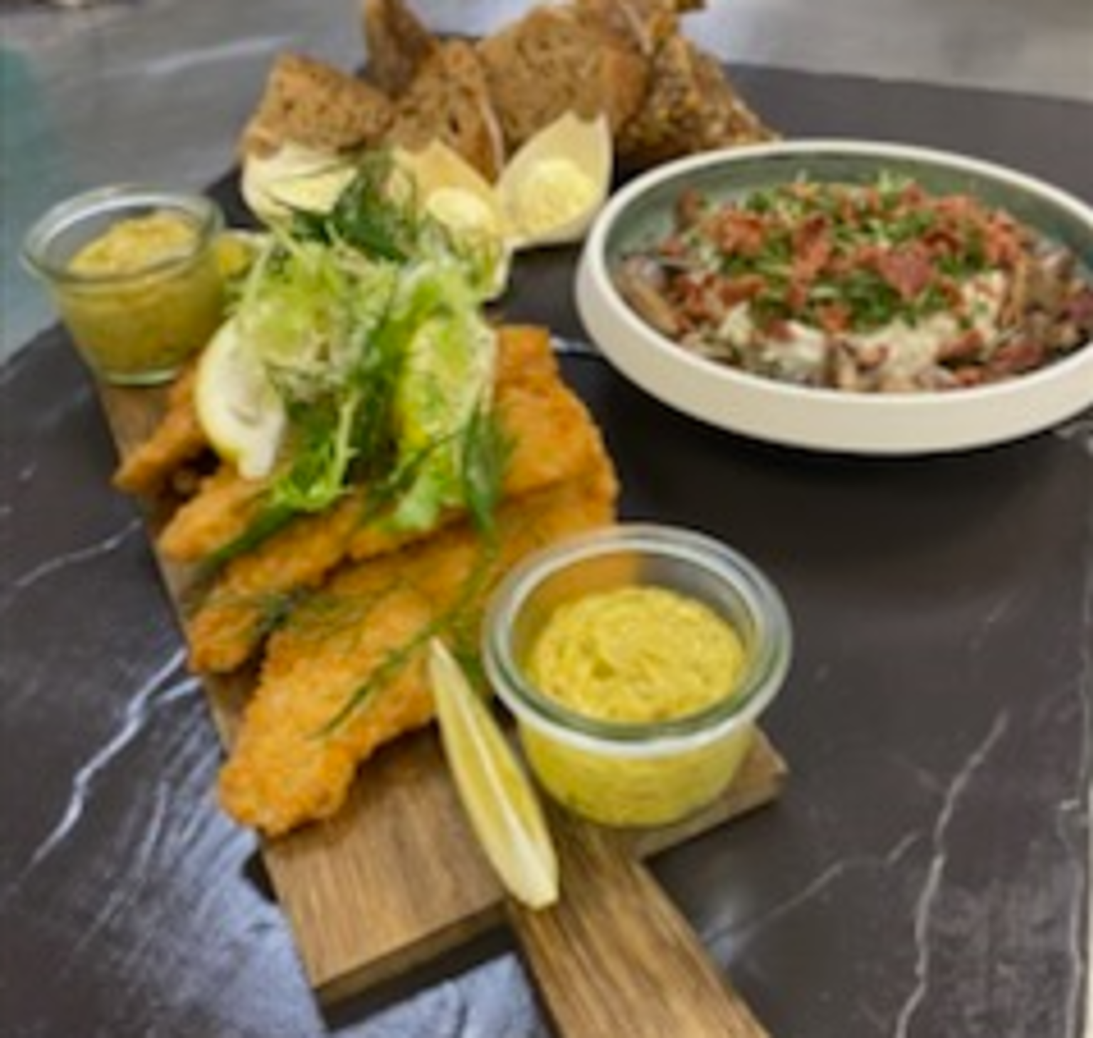 Julefrokost på toppen