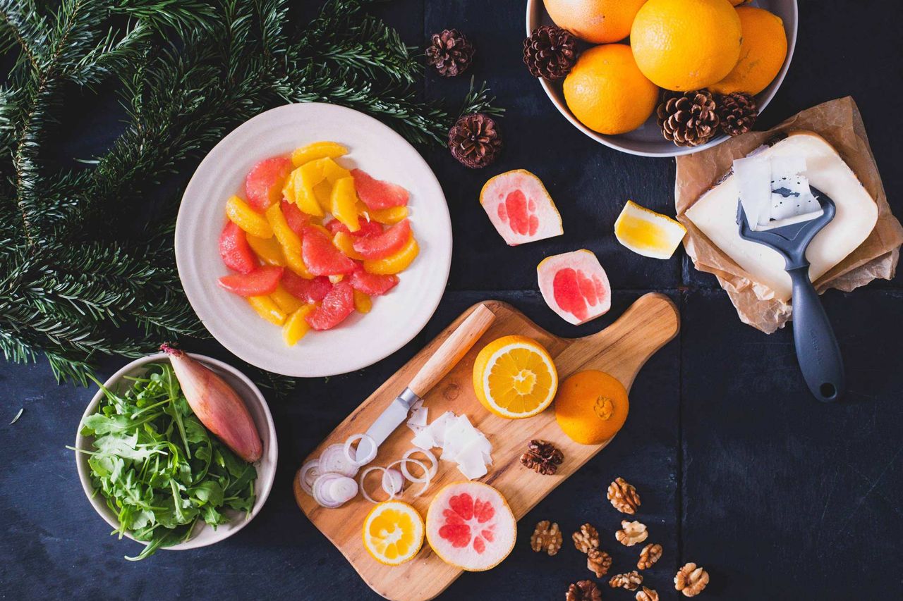 Citrus Julesalat 2