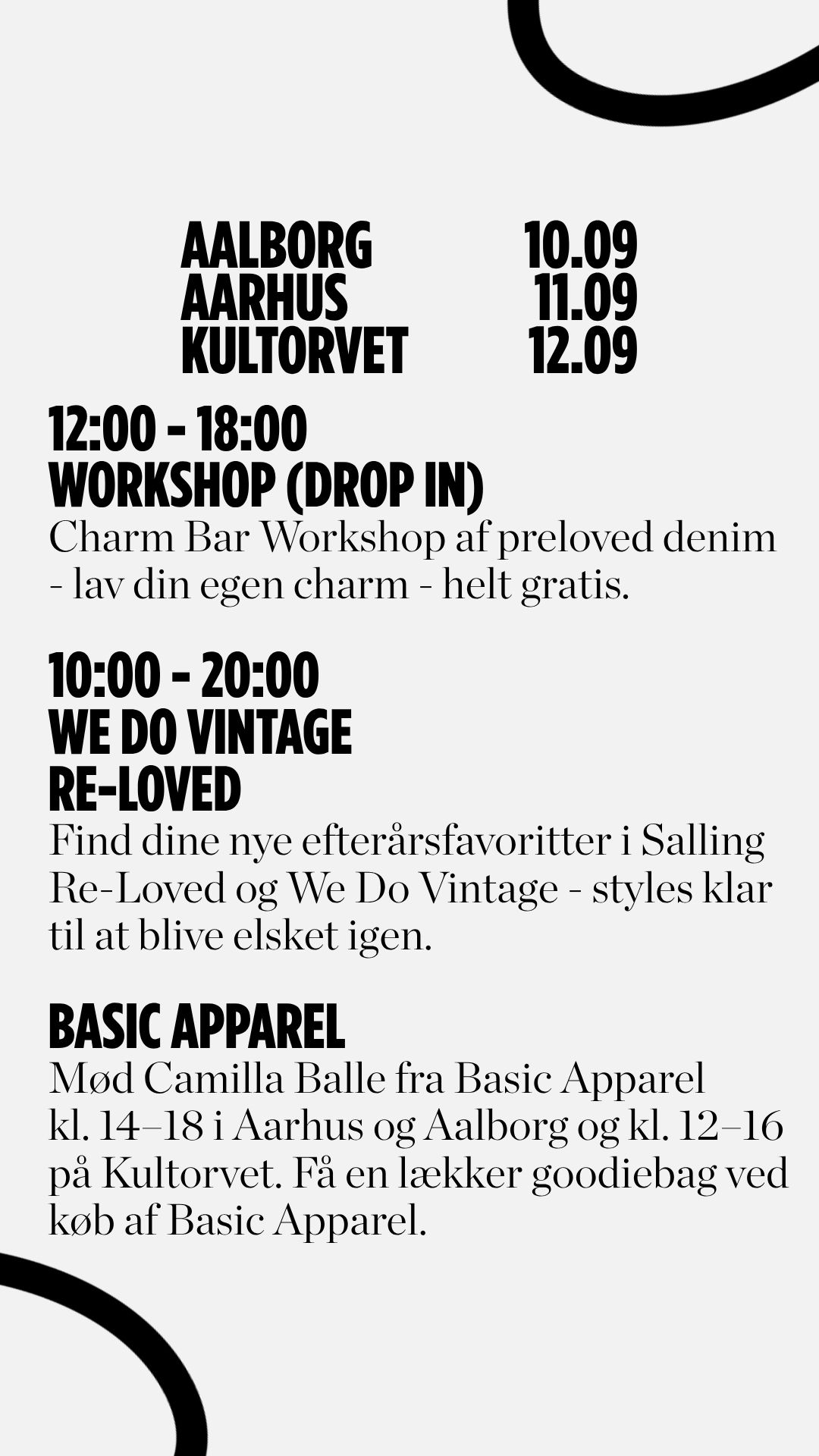 Story Program SFF Med Goodiebag I Programmet Og Tider Nu